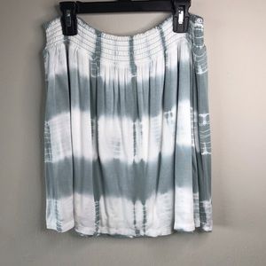 White Crow Tie Dye Addison Mini Skirt